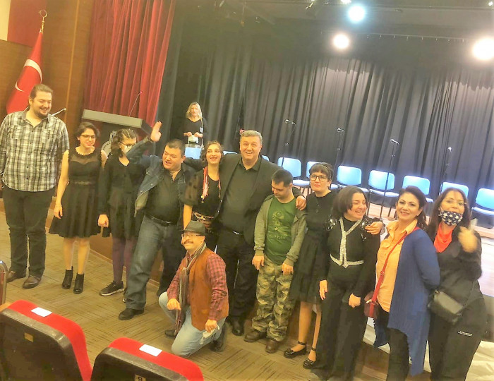 Engelsizlerden Duygulandıran Konser