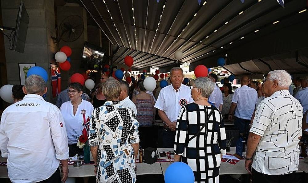 Kemer'de Norve&ccedil; milli bayramı kutlandı